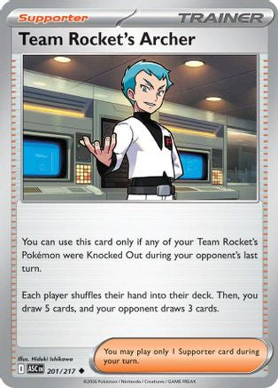 Team Rocket's Archer 201 - [ME Ascended Heroes]