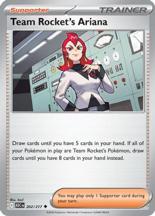 Team Rocket's Ariana 202 - [ME Ascended Heroes] Reverse Holofoil
