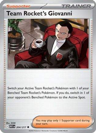 Team Rocket's Giovanni 204 - [ME Ascended Heroes]