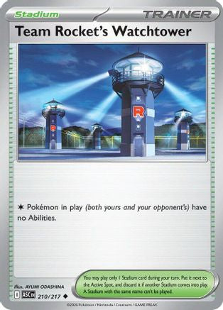 Team Rocket's Watchtower 210 - [ME Ascended Heroes]