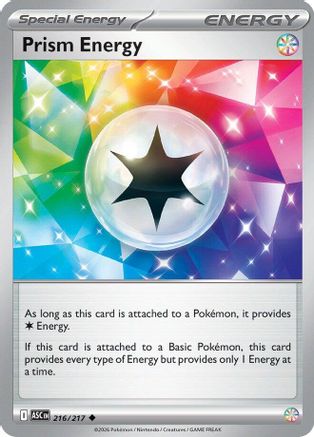 Prism Energy 216 - [ME Ascended Heroes] Reverse Holofoil