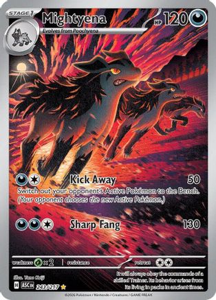 Mightyena - 243/217 243 - [ME Ascended Heroes] Holofoil
