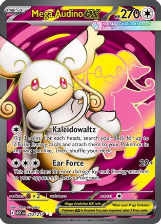 Mega Audino ex - 253/217 253 - [ME Ascended Heroes] Holofoil