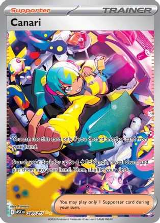 Canari - 291/217 291 - [ME Ascended Heroes] Holofoil