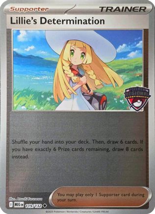 Lillie's Determination (Regional Championships) 119 - [League & Championship Cards] Reverse Holofoil