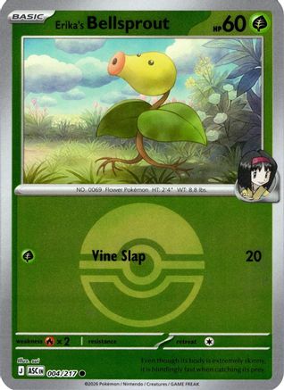 Erika's Bellsprout (Poke Ball) 4 - [ME Ascended Heroes] Reverse Holofoil