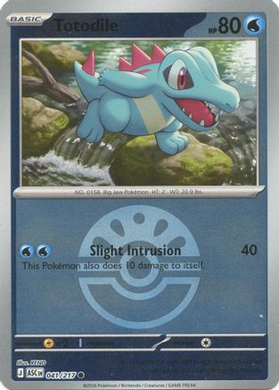 Totodile (Friend Ball) 41 - [ME Ascended Heroes] Reverse Holofoil