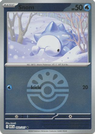 Snom (Friend Ball) 52 - [ME Ascended Heroes] Reverse Holofoil
