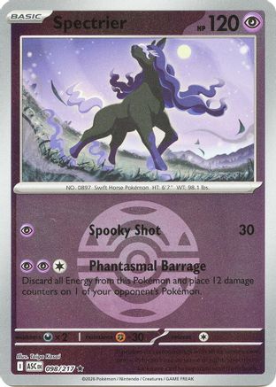 Spectrier (Dusk Ball) 98 - [ME Ascended Heroes] Reverse Holofoil