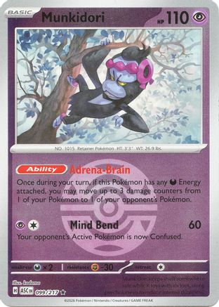 Munkidori (Dusk Ball) 99 - [ME Ascended Heroes] Reverse Holofoil