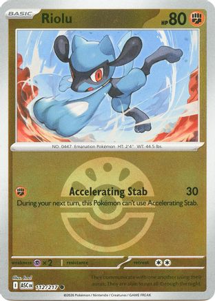 Riolu (Friend Ball) 112 - [ME Ascended Heroes] Reverse Holofoil