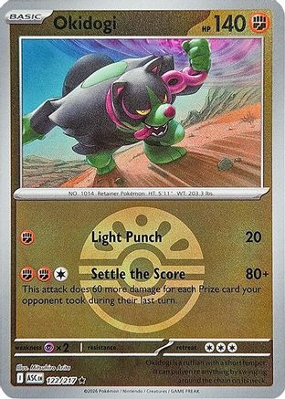 Okidogi (Friend Ball) 122 - [ME Ascended Heroes] Reverse Holofoil