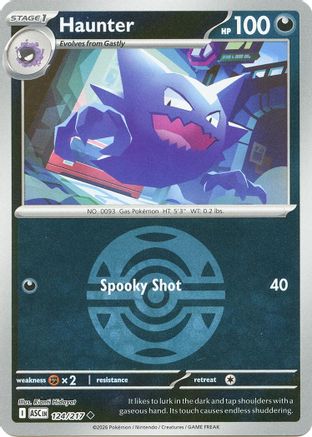 Haunter (Dusk Ball) 124 - [ME Ascended Heroes] Reverse Holofoil