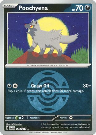 Poochyena (Dusk Ball) 128 - [ME Ascended Heroes] Reverse Holofoil