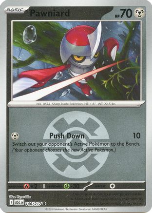 Pawniard (Quick Ball) 146 - [ME Ascended Heroes] Reverse Holofoil