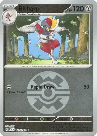 Bisharp (Quick Ball) 147 - [ME Ascended Heroes] Reverse Holofoil