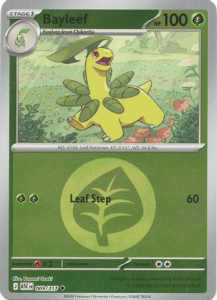 Bayleef (Energy Symbol Pattern) 9 - [ME Ascended Heroes] Reverse Holofoil
