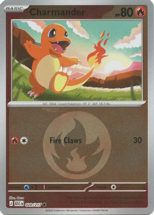 Charmander (Energy Symbol Pattern) 20 - [ME Ascended Heroes] Reverse Holofoil