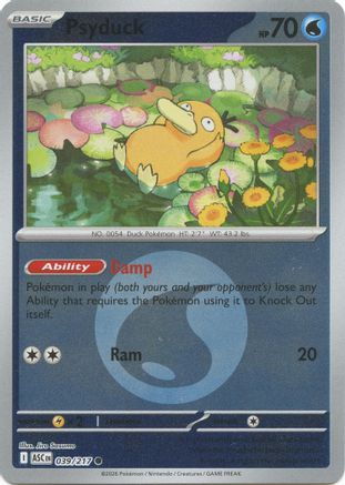 Psyduck - 039/217 (Energy Symbol Pattern) 39 - [ME Ascended Heroes] Reverse Holofoil