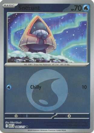 Snorunt - 046/217 (Energy Symbol Pattern) 46 - [ME Ascended Heroes] Reverse Holofoil