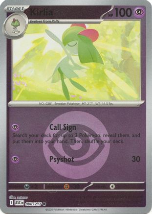 Kirlia (Energy Symbol Pattern) 88 - [ME Ascended Heroes] Reverse Holofoil