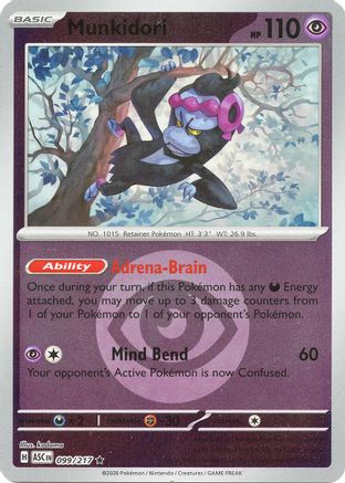 Munkidori (Energy Symbol Pattern) 99 - [ME Ascended Heroes] Reverse Holofoil