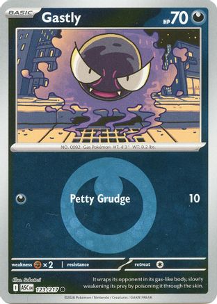 Gastly (Energy Symbol Pattern) 123 - [ME Ascended Heroes] Reverse Holofoil