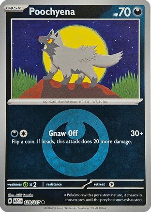Poochyena (Energy Symbol Pattern) 128 - [ME Ascended Heroes] Reverse Holofoil