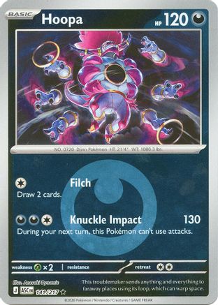 Hoopa (Energy Symbol Pattern) 141 - [ME Ascended Heroes] Reverse Holofoil