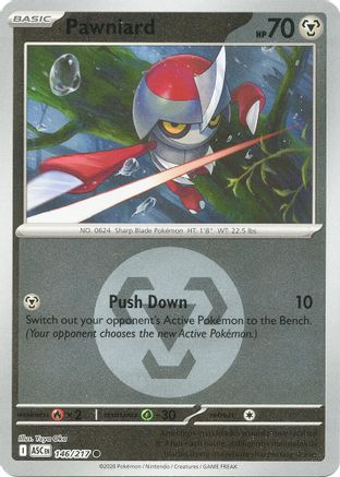 Pawniard (Energy Symbol Pattern) 146 - [ME Ascended Heroes] Reverse Holofoil