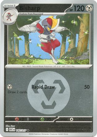 Bisharp (Energy Symbol Pattern) 147 - [ME Ascended Heroes] Reverse Holofoil