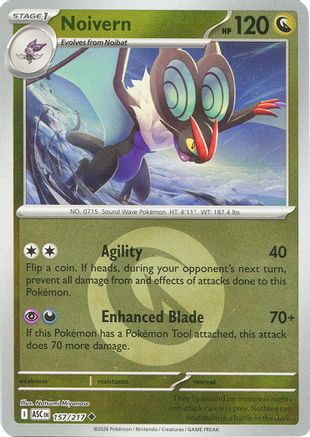 Noivern (Energy Symbol Pattern) 157 - [ME Ascended Heroes] Reverse Holofoil