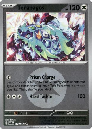 Terapagos (Energy Symbol Pattern) 178 - [ME Ascended Heroes] Reverse Holofoil