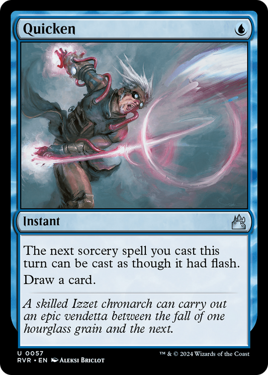 Quicken (RVR-057) - [Ravnica Remastered]