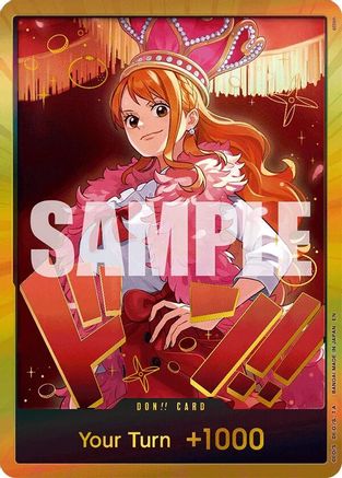 DON!! Card (Nami) (Gold) - Extra Booster: One Piece Heroines Edition
