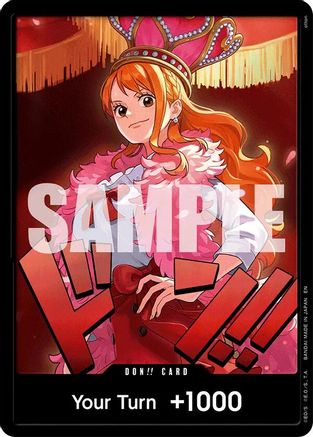 DON!! Card (Nami) - Extra Booster: One Piece Heroines Edition