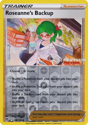 Roseanne's Backup 148 - [Professor Program Promos] Reverse Holofoil