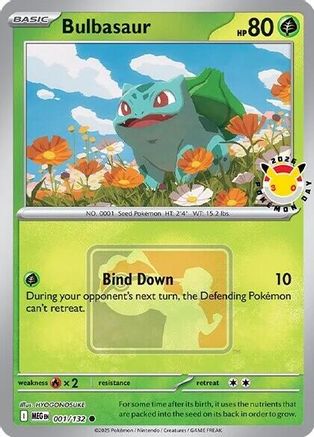 Bulbasaur (Pokemon Day 2026) 1 - [Miscellaneous Cards & Products] Holofoil