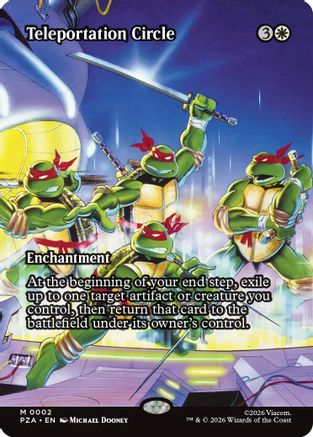 Teleportation Circle (Borderless) (PZA-002) - [Teenage Mutant Ninja Turtles Eternal-Legal]