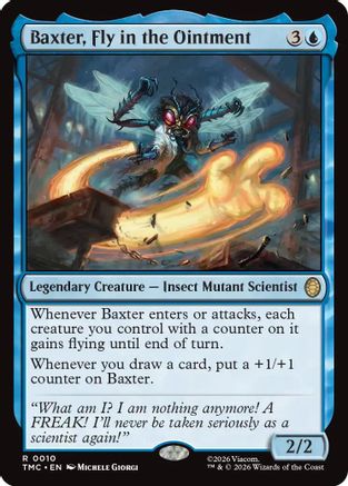 Baxter, Fly in the Ointment (TMC-010) - [Commander: Teenage Mutant Ninja Turtles] Foil