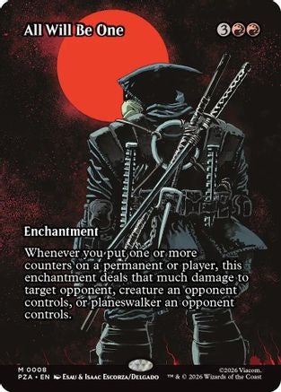 All Will Be One (Borderless) (PZA-008) - [Teenage Mutant Ninja Turtles Eternal-Legal]