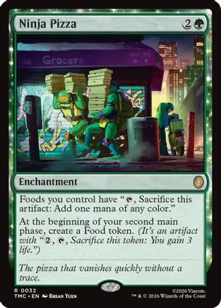 Ninja Pizza (TMC-032) - [Commander: Teenage Mutant Ninja Turtles]