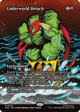Underworld Breach (Borderless) (PZA-010) - [Teenage Mutant Ninja Turtles Eternal-Legal] Foil