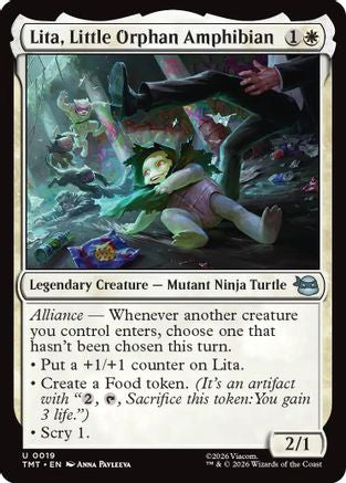 Lita, Little Orphan Amphibian (TMT-019) - [Teenage Mutant Ninja Turtles]