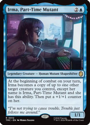 Irma, Part-Time Mutant (TMC-012) - [Commander: Teenage Mutant Ninja Turtles] Foil