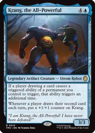 Krang, the All-Powerful (TMC-013) - [Commander: Teenage Mutant Ninja Turtles] Foil