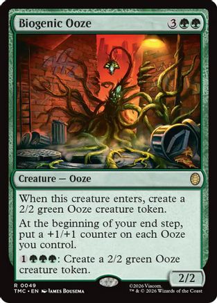 Biogenic Ooze (TMC-049) - [Commander: Teenage Mutant Ninja Turtles]