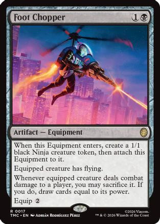 Foot Chopper (TMC-017) - [Commander: Teenage Mutant Ninja Turtles] Foil