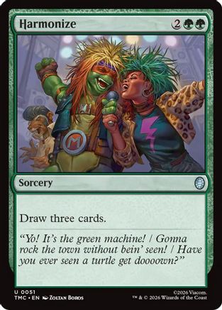 Harmonize (TMC-051) - [Commander: Teenage Mutant Ninja Turtles] Foil