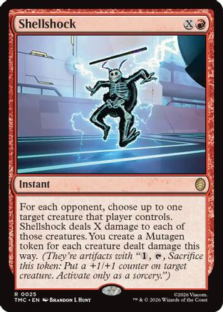 Shellshock (TMC-025) - [Commander: Teenage Mutant Ninja Turtles] Foil